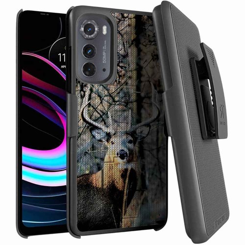 For Motorola Edge 2022 Moto Edge 2021 Belt Clip Case, Slim Case with Holster - 第 10/13 張圖片