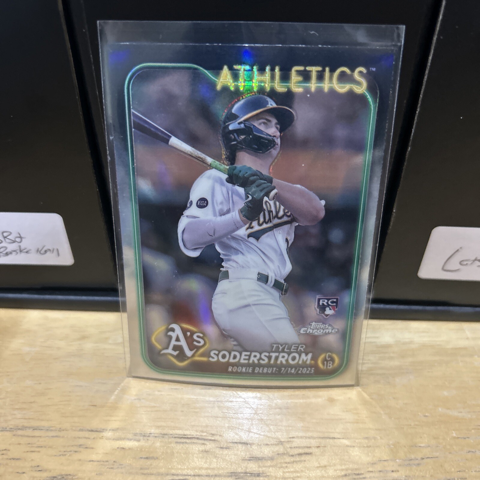 2024 Topps Chrome Update Series - Refractor #USC22 Tyler Soderstrom (RC)