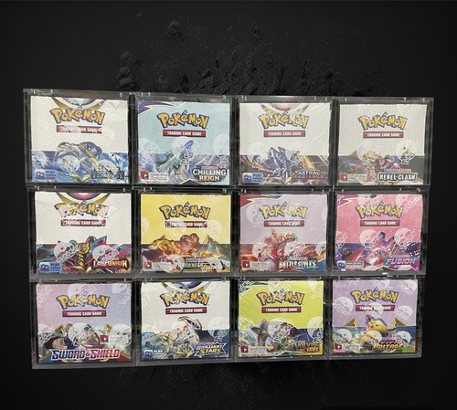 Pokemon English Booster Box Acrylic Display Case - Magnetic Lid *Case Only* - Imagen 9 de 9
