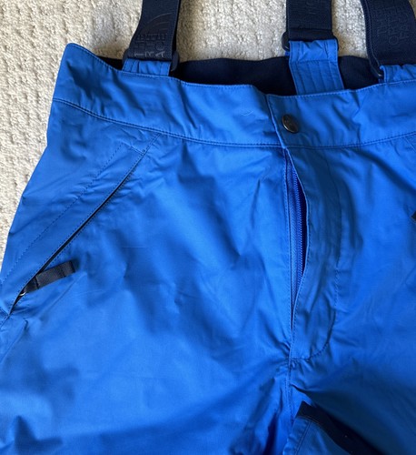 NWT The North Face YOUTH BOYS Snowquest Suspender Pants Jake Blue Size LARGE - Picture 7 of 10
