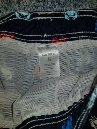 Boy's Bathing Suit Swim Trunks You Choose Pattern Size 4-5-6-7 Small Medium - Picture 35 of 85