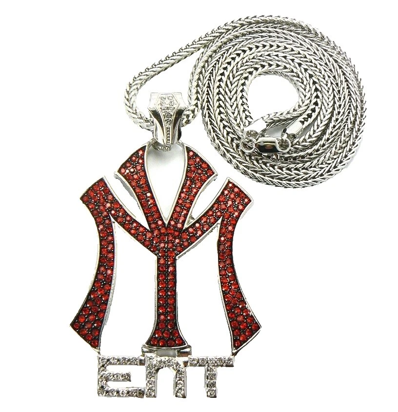 Corrente Folheado a Ródio Colares e pingentes para Homens