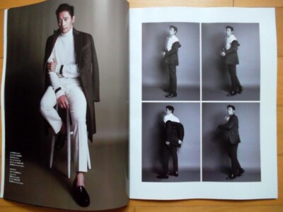 Lee Byung Hun/Cutting 10P-Not Whole Magazine/Marie Claire Korea