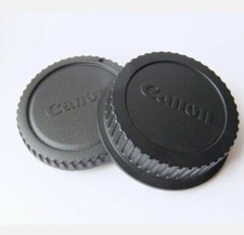 Genuine Canon EOS Digital Camera Rear Lens Cap & Front Body Cap Set Or Singles