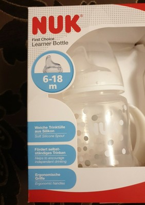 nuk first choice training bottle