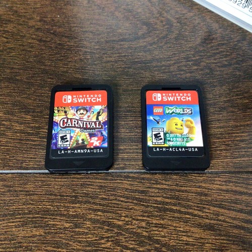 LEGO Worlds & Carnival Games (Nintendo Switch) CIB Complete - Picture 3 of 4