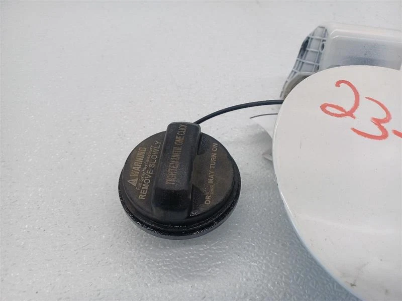 2017 Kia Forte White Fuel Filler Door OEM  - Image 4 of 4