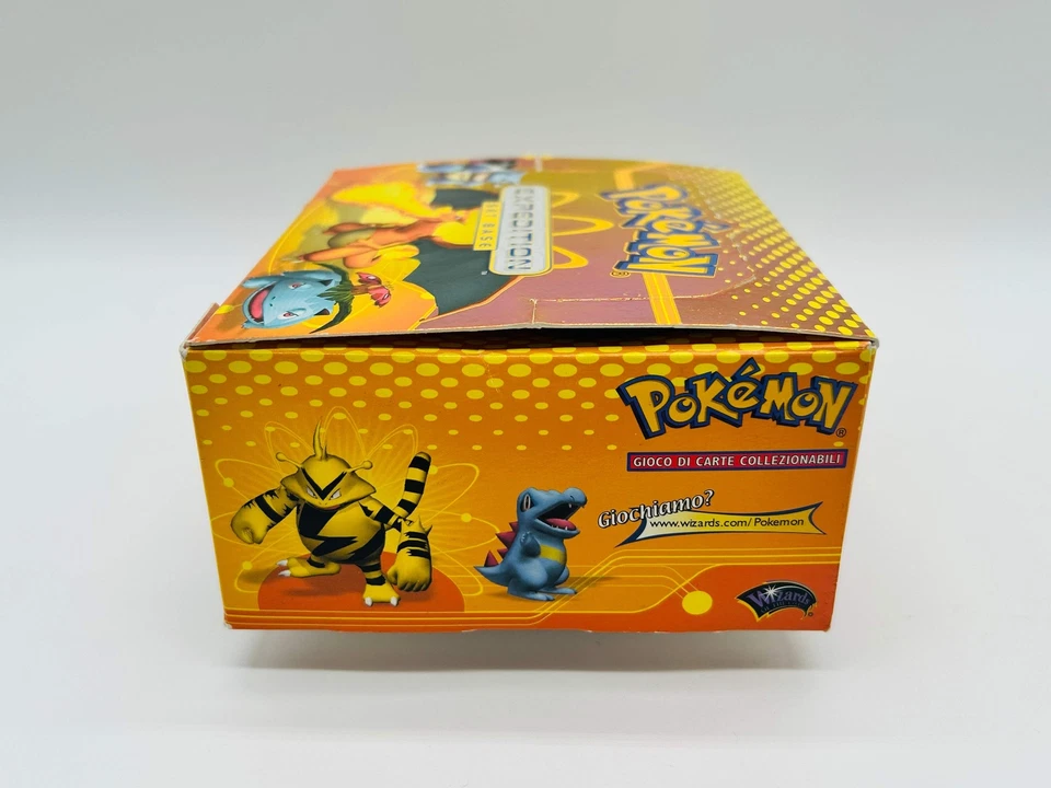 Pokémon Expedition Base Set Display [Italienisch / Leer] + Acryl-Case - Bild 4 von 4