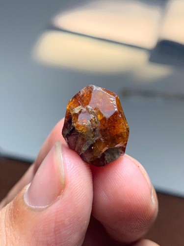 27ct | Terminated Orange Garnet Crystal Specimen | Skardu, Pakistan. - Picture 8 of 12