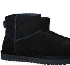 NWOB WOMENS SIZE 8 BLACK KOOLABURRA UGG KOOLA MINI II SUEDE BOOTS 1114851