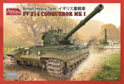 Amusing Hobby 35A006 1/35 Brit FV214 Conqueror MK.I  w/ individual track links
