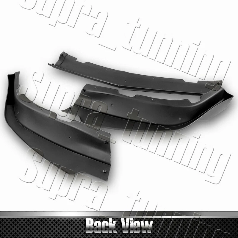 STP-Style For 2011-2014 Dodge Charger Carbon Look Front Bumper Body Spoiler Lip - Image 4 of 4