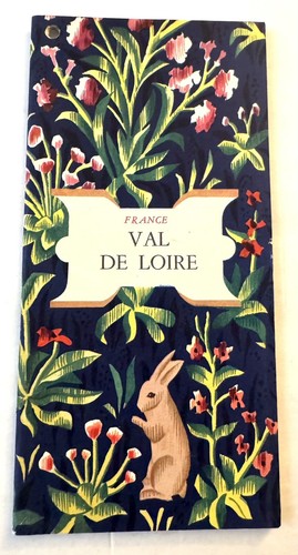 Vintage 1950's Travel Tour Booking Brochure Booklet "Val De Loire" France Maps