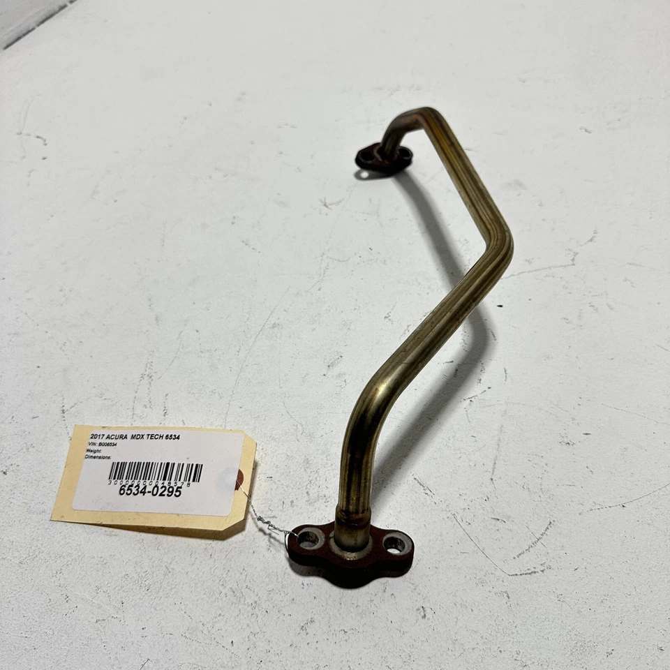 Engine EGR Exhaust Gas Recirculation Pipe Tube Acura MDX 2016-2024 OEM - Image 3 of 4