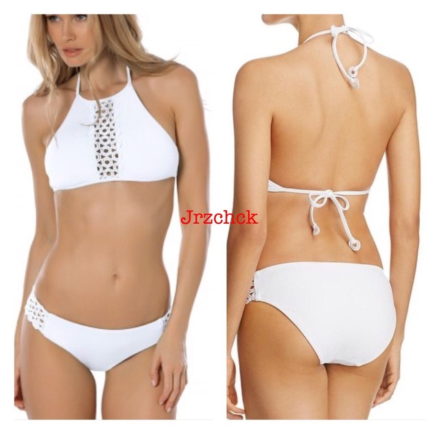 white bikini bathing suits