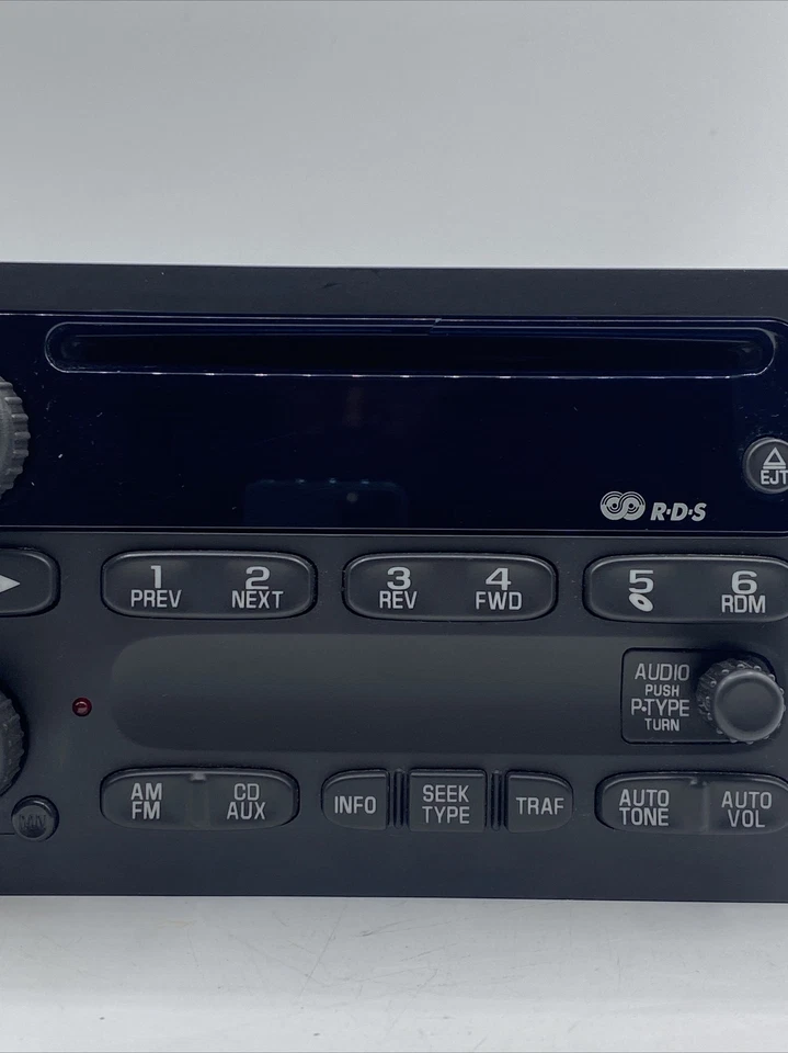 2002 2003 GMC Envoy XL Trailblazer AM/FM радио CD ресивер плеер RDS 15195521 - Изображение 3 из 4