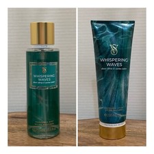 Victoria's Secret WHISPERING WAVES Fragrance Mist and Lotion