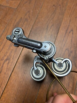 1953 Simplex JUY 543 rear derailleur & shifter, NOS, Rare 3, 4, or