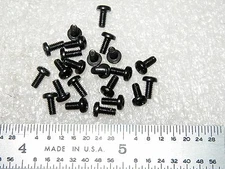 2-56 X 3/16" SCREW PAN HEAD PHILLIPS BLACK OXIDE ALLOY STEEL - 100 pcs