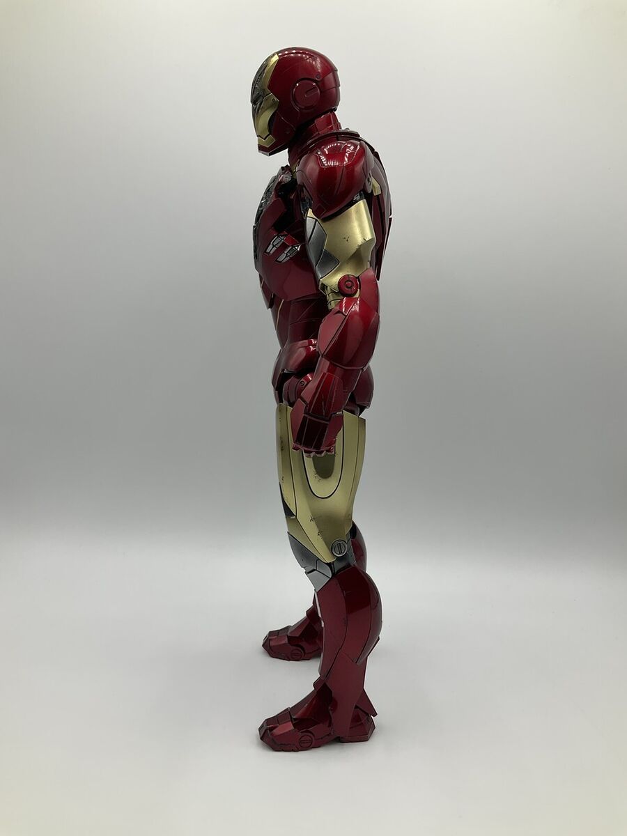 Hot Toys Iron Man Mark VI Mark 6 Diecast MMS378-D17 Figure Hot Toys Iron Man Mark VI Mark 6 Diecast MMS378-D17 Figure