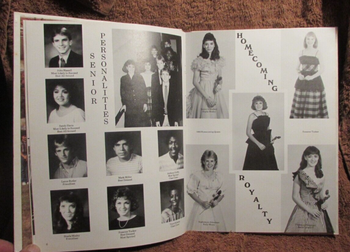 1985 Wewoka High School Yearbook Wewoka Oklahoma The Tiger eBay