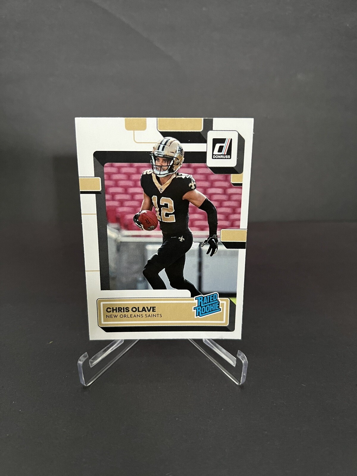 2022 Panini Donruss Football Chris Olave Rookie Card #309 New Orleans Saints