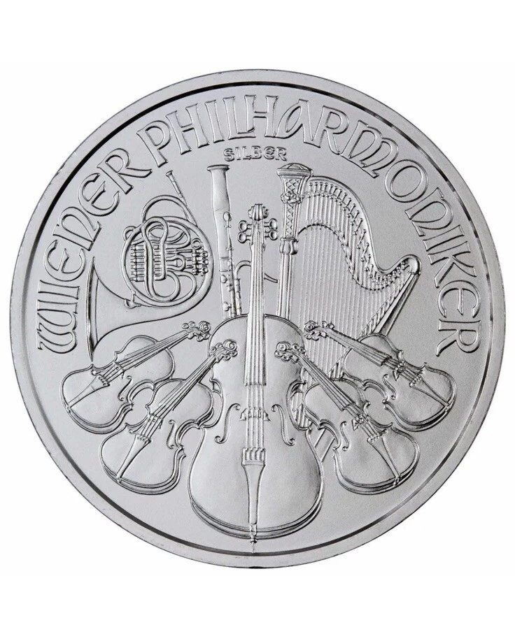 2014 Austria Philharmonic 1 Oz .999 Silver Uncirculated - Image 2 of 2