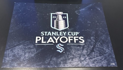 Seattle Kraken 2023 NHL Playoff Cobo - 13 Pucks, 6 Towels, 1 T-Shirts and more - Picture 8 of 16