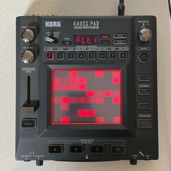 Korg KP-3 KAOSS PAD KP3 Dynamic Effect Sampler Sequencer Effector