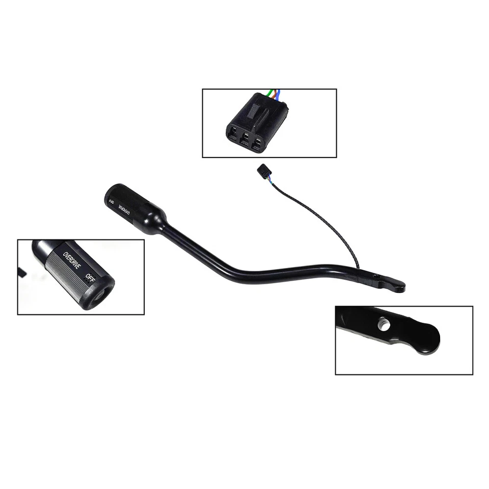 Manija de palanca de cambios de transmisión para Ford F-150 F-250 F-350 Bronco 1992-1996 Foto 3 de 4