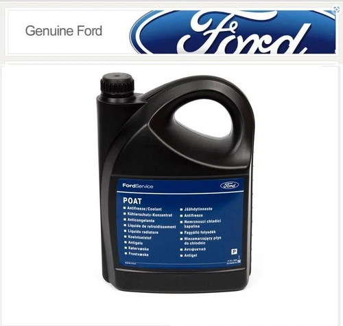Genuine Ford Anti freeze Coolant 5 Litres POAT WSS-M97B57-A1 - 2361571 / 2733438