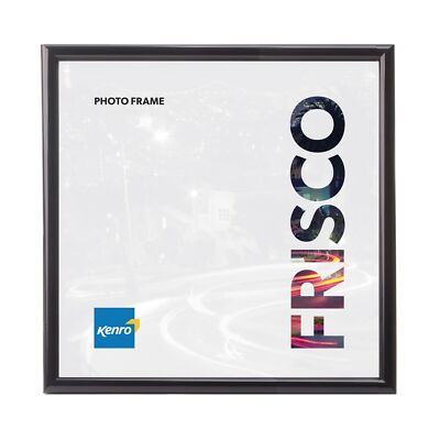 Kenro Frisco Schwarz Kunststoff Einzel- und Mehrbild Foto und Poster Rahmen