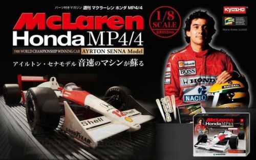 Full Kit Mclaren Mp4/4 Ayton Senna Scala 1/8 Kyosho - Zdjęcie 1 z 1