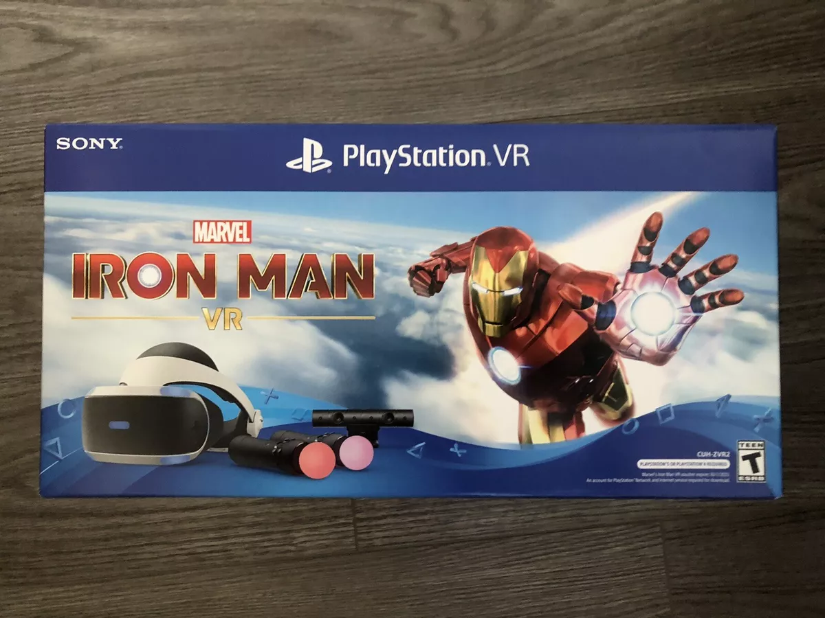 PS4 VR Headset + Camera + Move Controllers