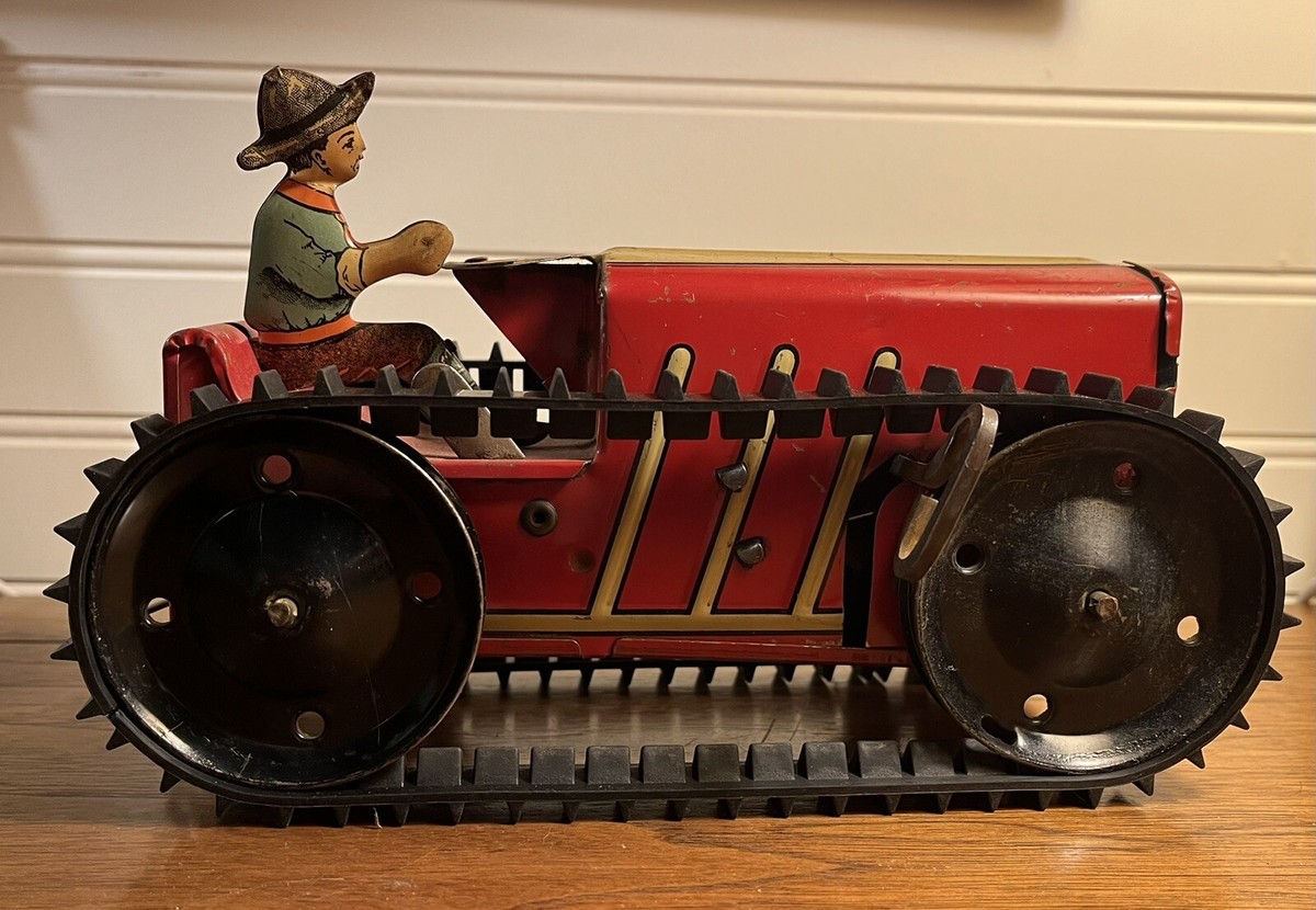 USA TRACK ANTIQUE TIN TOY リアルビンテージ USA TRACK ANTIQUE TIN TOY リアルビンテージ Usa Track Antique