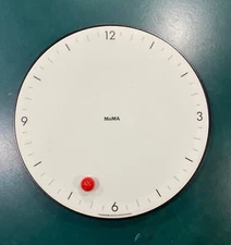 MOMA Minimalist Modern Designer Timesphere Wall Clock  Gideon Dagan G3D