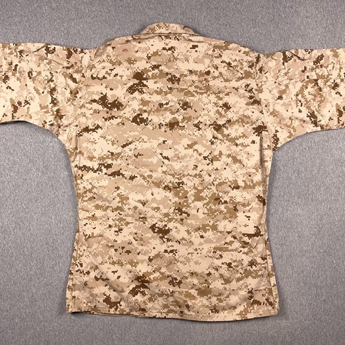 USMC Desert Marpat Camo Blouse Medium Long MCCUU Military Propper Shirt - Picture 6 of 10