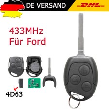 Auto Funk Schlüssel + 433MHz Platine für Ford Fiesta Focus Mondeo Galaxy B C-max