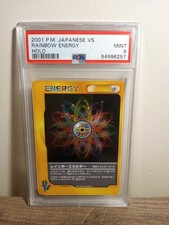 Pokemon Rainbow Energy VS Promo Japanese Holo Rare - PSA 9 MINT