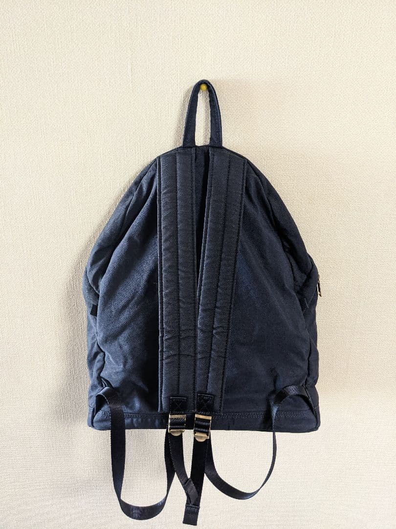 Porter Draft Daypack Navy Canvas Backpack with Fr… - image 2