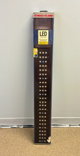 Marineland LED Aquarium Light 36-48 In Strip Light Daylight & Lunar Blue Hood
