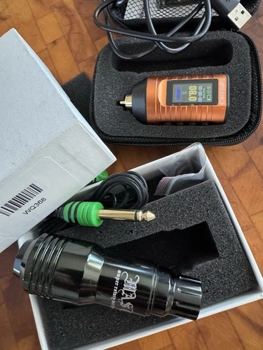 Mast Tour S Rotary RCA Tattoo Machine With Wormhole Battery WQ368 image 3