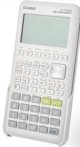 Casio fx-9750GIII-WE Graphing Calculator with Python - White Brand New