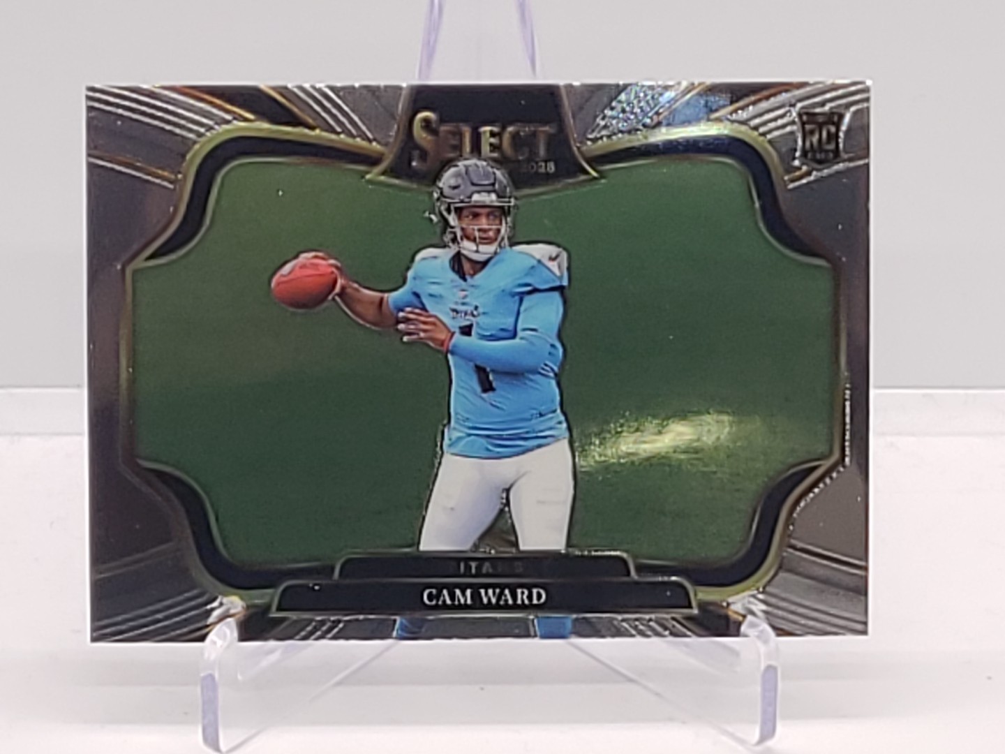 Cam Ward #426 Tennessee Titans Select Football 2025 Field Level Base RC