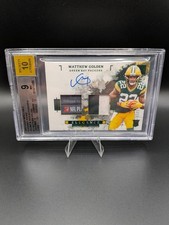 2025 Impeccable-Elegance Rookie Helmet&Patch Autos Matthew Golden #ELE-MGN