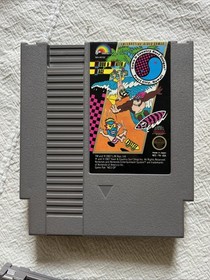 Lot Of 9 Nintendo NES Games Cartridges Only - Mario 1 2 Bubble Bobble TMNT Ninja