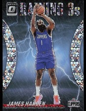 2024-25 Panini Donruss Optic Raining 3s Fast Break James Harden Los Angeles