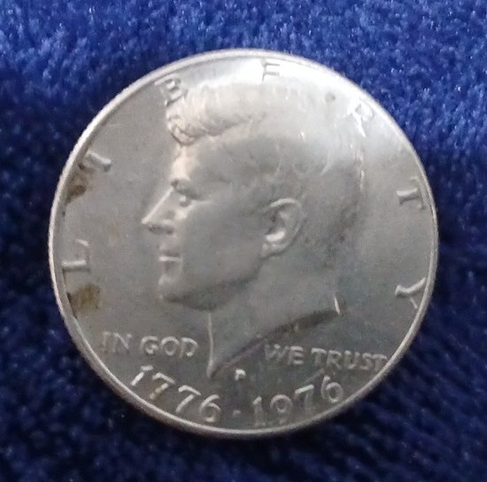 1976 Eisenhower $1 Bicentennial Type 1 Silver .400 Business Strike Phila KM216a