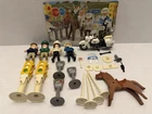Playmobil Motorcycle, Police, Horse  #3489 Police Set. Vintage