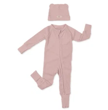 Bella Tunno Good Little Citizen ZipFit Sleeper & Beanie Long Sleeve 0-3mo Orchid